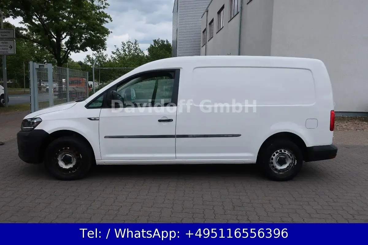 Gebraucht VW Caddy Maxi 102 PS (75 kW) 2018 Weiß Van / Kleinbus