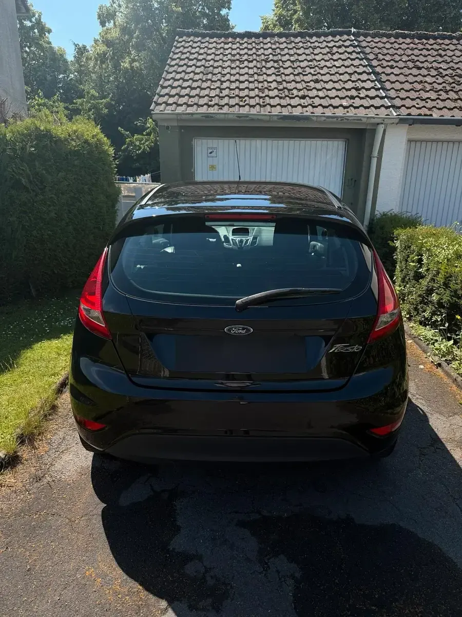 Gebraucht Ford Fiesta 60 PS (44 kW) 2009 Schwarz Kleinwagen