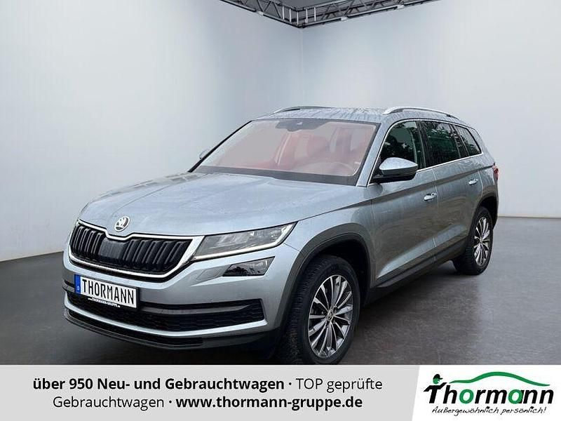 Business grau Gebraucht 2021 Skoda Kodiaq Style SUV | 30.400 € - Bild 1/4