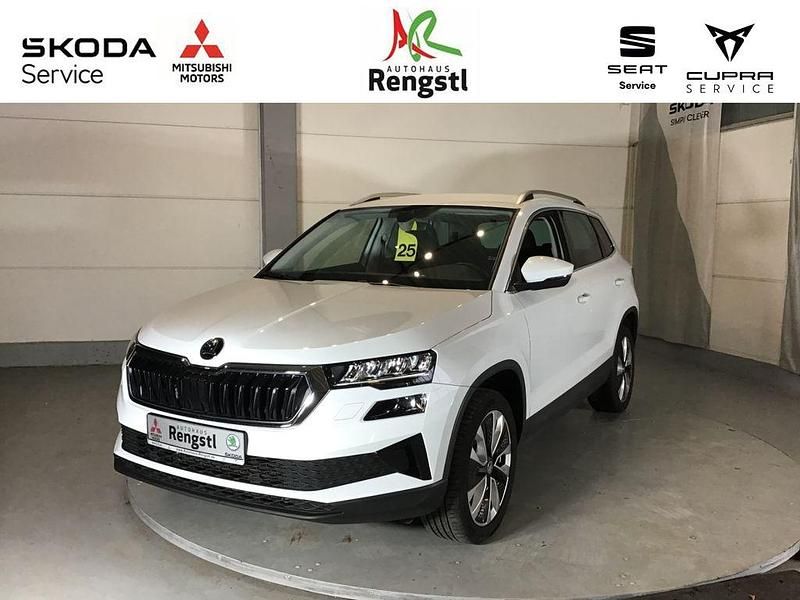 Gebraucht Skoda Karoq Selection 150 PS (110 kW) 2024 Weiß SUV