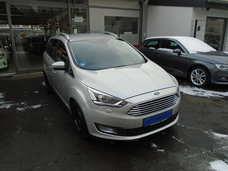 Gebraucht Ford Grand C-Max Titanium 150 PS (110 kW) 2018 Silber Van / Kleinbus