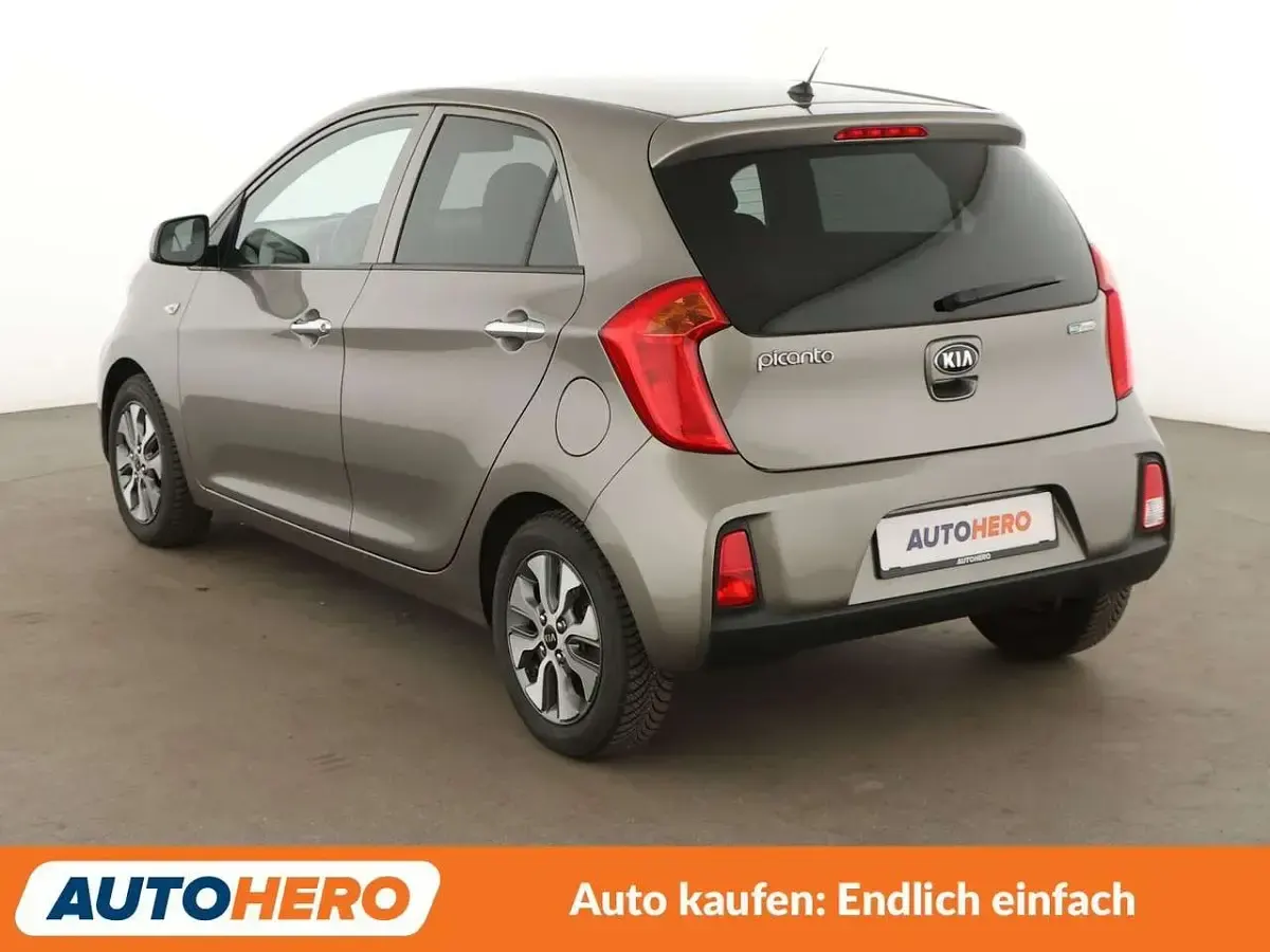 Gebraucht Kia Picanto 65 PS (47 kW) 2016 Grau Kleinwagen