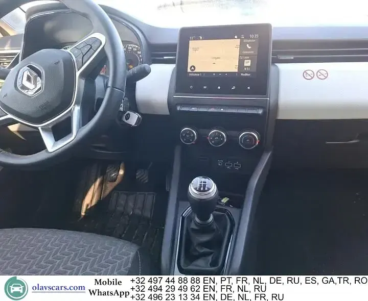 Begagnad Renault Clio V Evolution 65 HK (47 kW) 2023 Vit Sedan