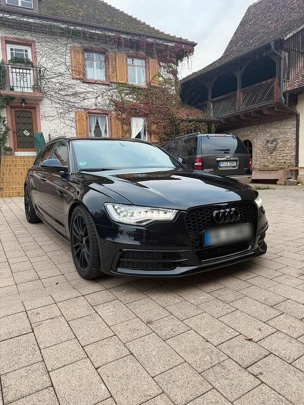 Schwarz Gebraucht 2014 Audi A6 S-Line Kombi | 20.500 € (Etwas zu teuer) - Bild 1/4