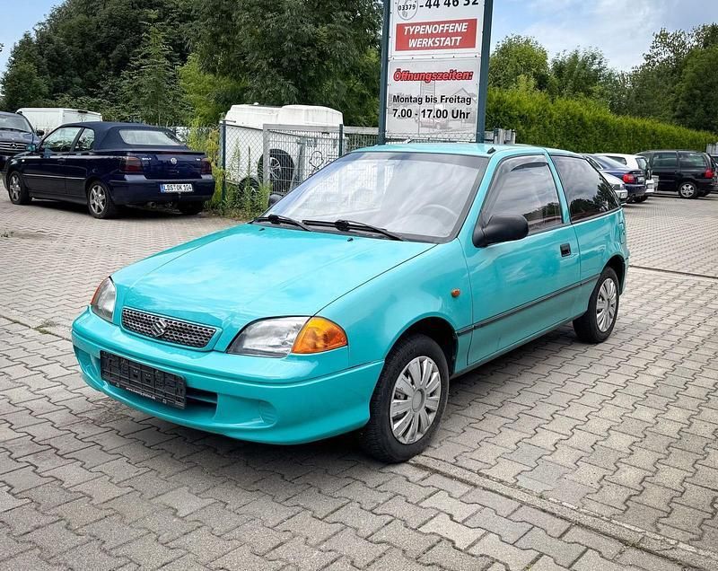 Blau Gebraucht 1998 Suzuki Swift GLS Kleinwagen | 1.800 € (Etwas zu teuer) - Bild 1/4