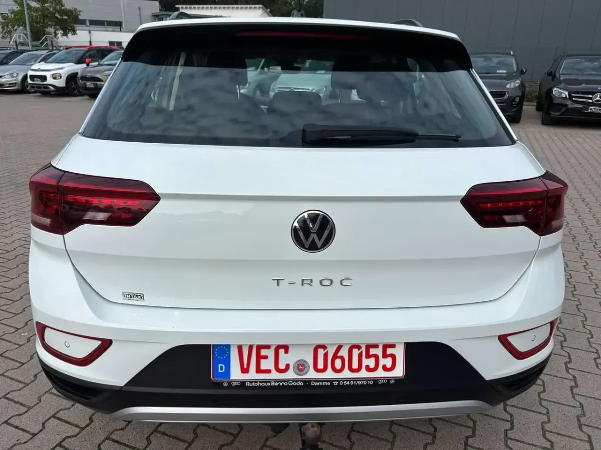 Gebraucht VW T-Roc Life 116 PS (85 kW) 2022 Pure white SUV