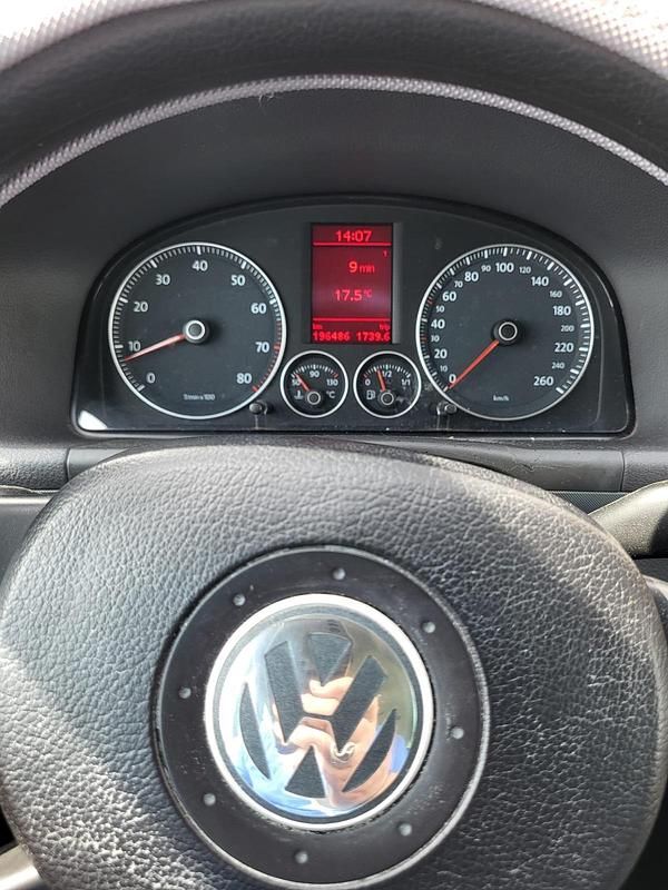 Gebraucht VW Touran 102 PS (75 kW) 2006 Silber Van / Kleinbus