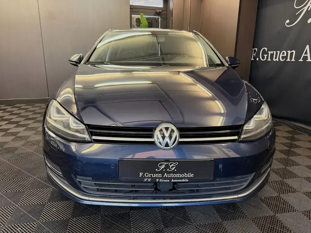 Gebraucht VW Golf VII LOUNGE 110 PS (80 kW) 2015 Blau Limousine