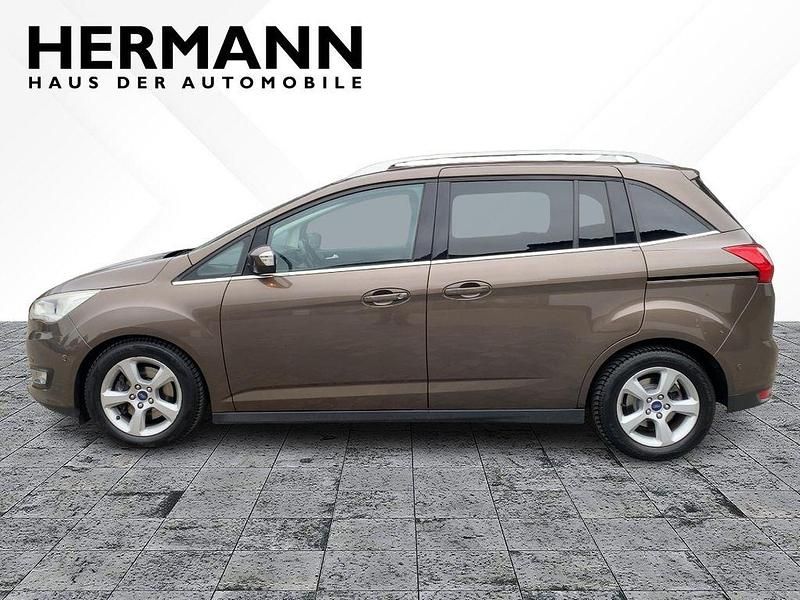 Gebraucht Ford Grand C-Max Titanium 125 PS (91 kW) 2016 Braun Van / Kleinbus