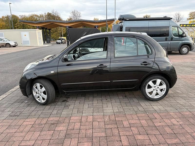 Schwarz Gebraucht 2005 Nissan Micra Kleinwagen | 1.700 € (Superpreis) - Bild 1/4
