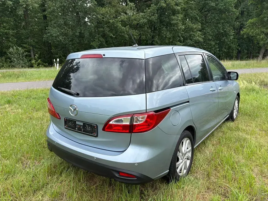 Gebraucht Mazda 5 Center-Line 150 PS (110 kW) 2011 Blau Van / Kleinbus