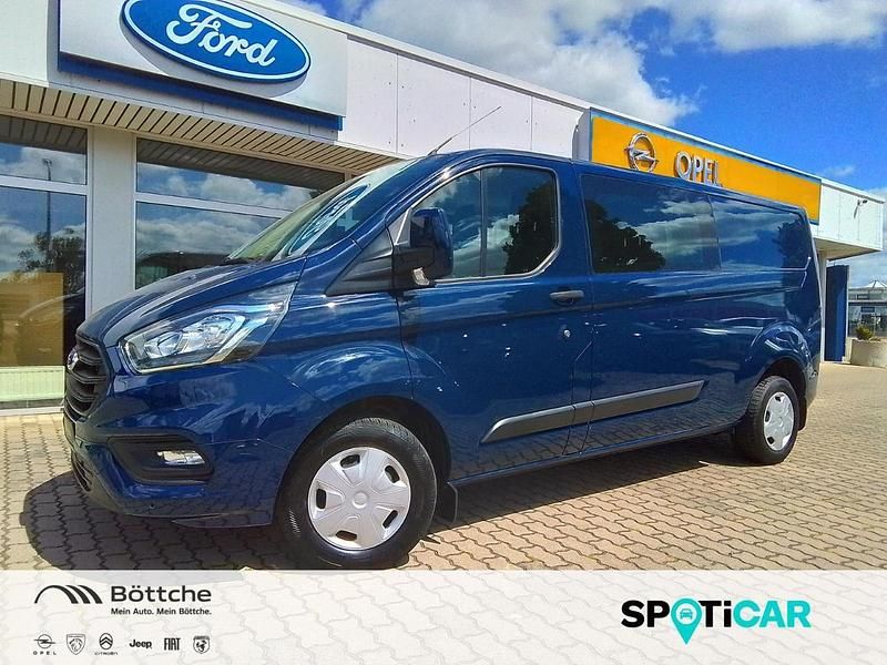 Blazerblau Gebraucht 2018 Ford Transit Custom Trend Limousine | 21.880 € (Etwas zu teuer) - Bild 1/1