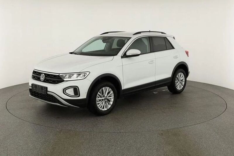 Weiss Neu 2025 VW T-Roc Life SUV | 31.758 € (Superpreis) - Bild 1/4