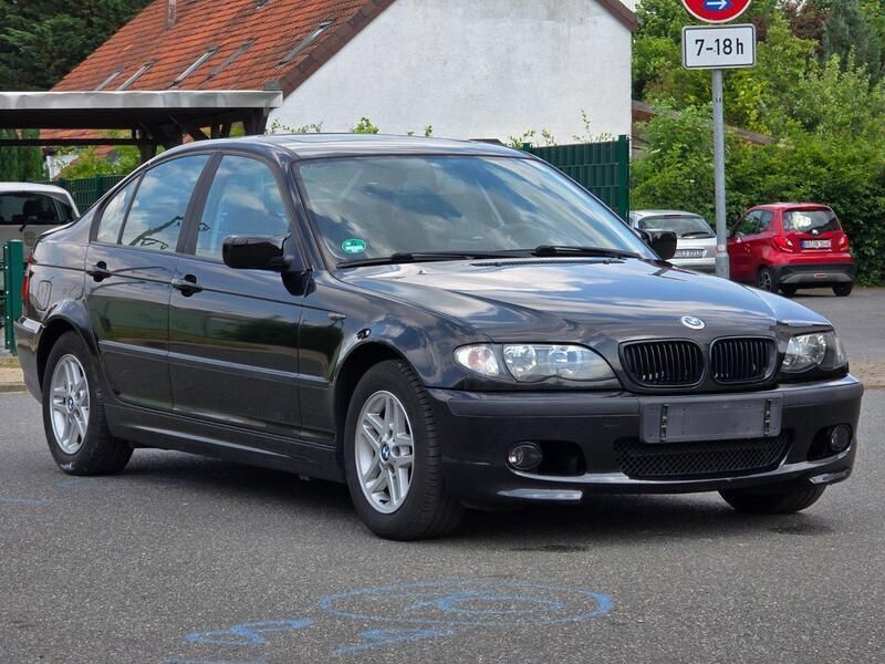 Schwarz Gebraucht 2003 BMW 316 M Sport Limousine | 2.199 € (Fairer Preis) - Bild 1/4