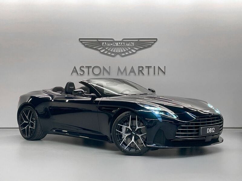 Schwarz Neu 2025 Aston Martin DB12 Cabrio | 282.500 € (Guter Preis) - Bild 1/4
