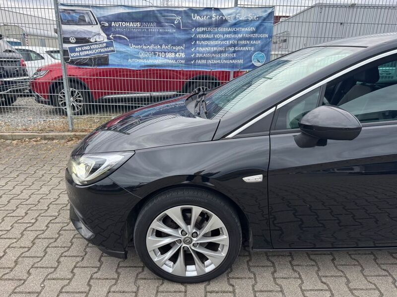 Gebraucht Opel Astra Elegance 131 PS (96 kW) 2021 Onyx schwarz Limousine