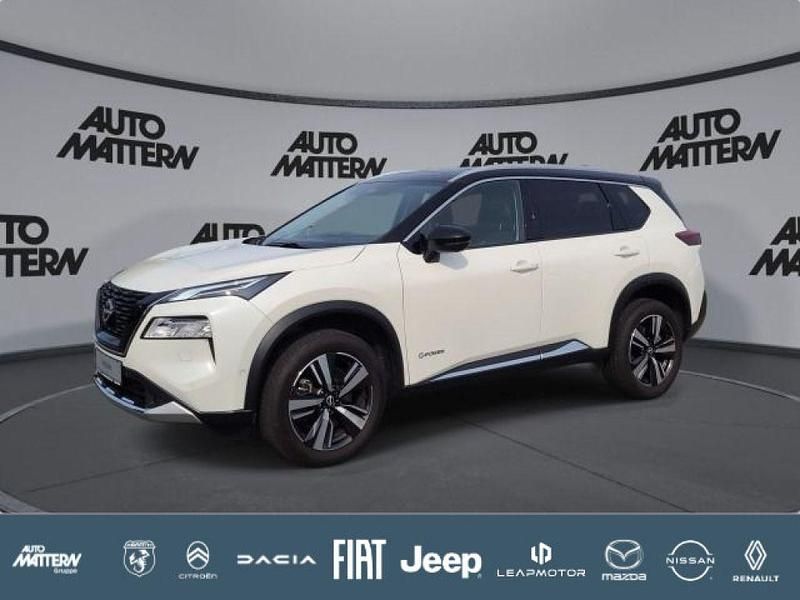 Pearl white/black Gebraucht 2024 Nissan X-Trail Tekna SUV | 39.980 € (Teuer) - Bild 1/4