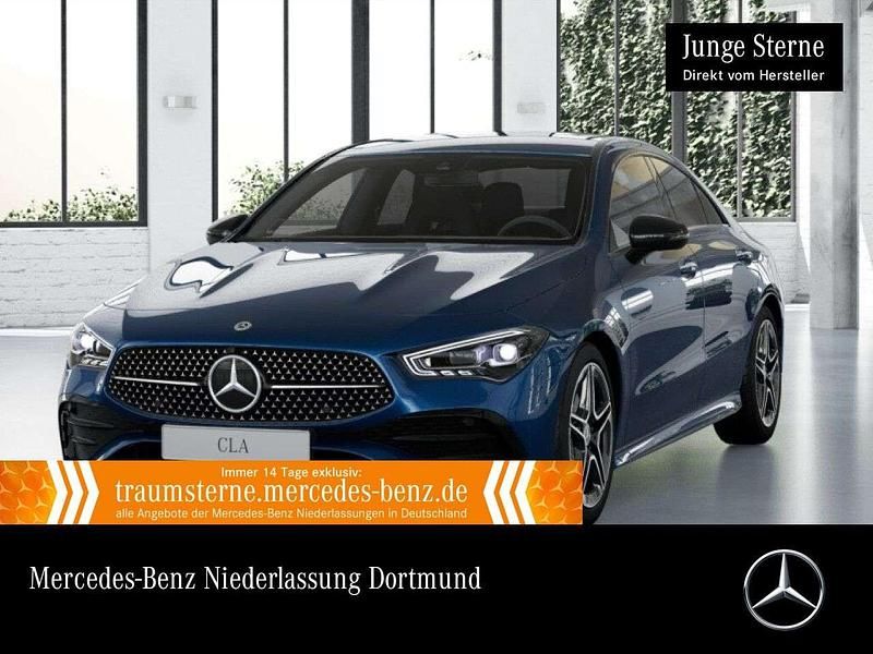Dunkelblau Gebraucht 2024 Mercedes CLA200 AMG Coupé | 36.590 € (Fairer Preis) - Bild 1/3