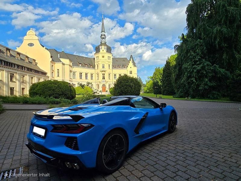Używany Corvette C8 481 KM (353 kW) 2022 Niebieski Kabriolet