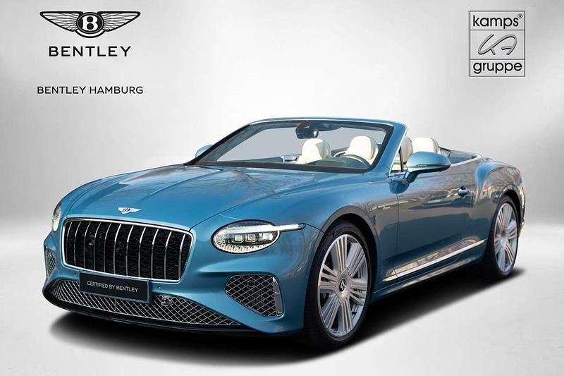 Second-hand Bentley Continental 680 CP (500 kW) 2025 Albastru Cabrio