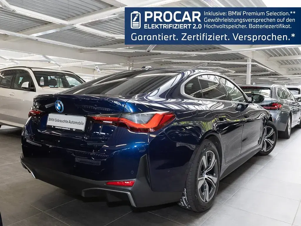 Gebraucht BMW i4 250 kW (340 PS) 2023 Blau Limousine