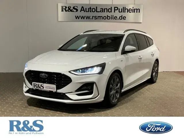 Weiss Gebraucht 2023 Ford Focus ST-Line Kombi | 20.890 € (Superpreis) - Bild 1/4