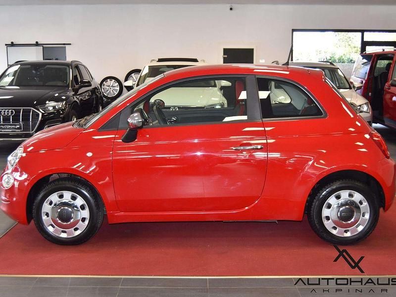 Gebraucht Fiat 500 Pop Star 69 PS (50 kW) 2016 Rot Kleinwagen