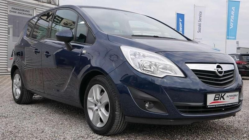 Ozeanblau Gebraucht 2011 Opel Meriva Design Edition Van / Kleinbus | 4.490 € (Guter Preis) - Bild 1/4