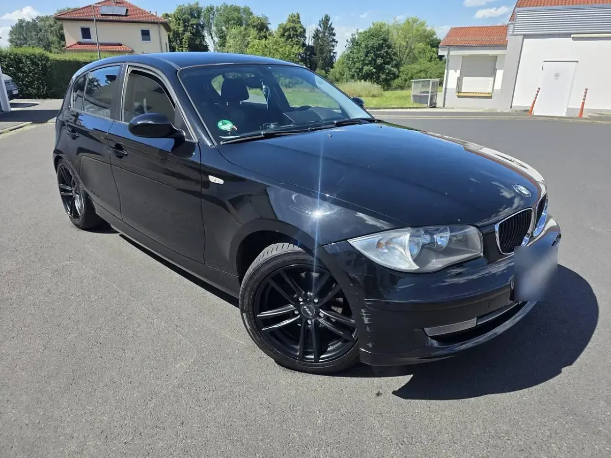 Gebraucht BMW 116 116 PS (85 kW) 2007 Schwarz Kleinwagen