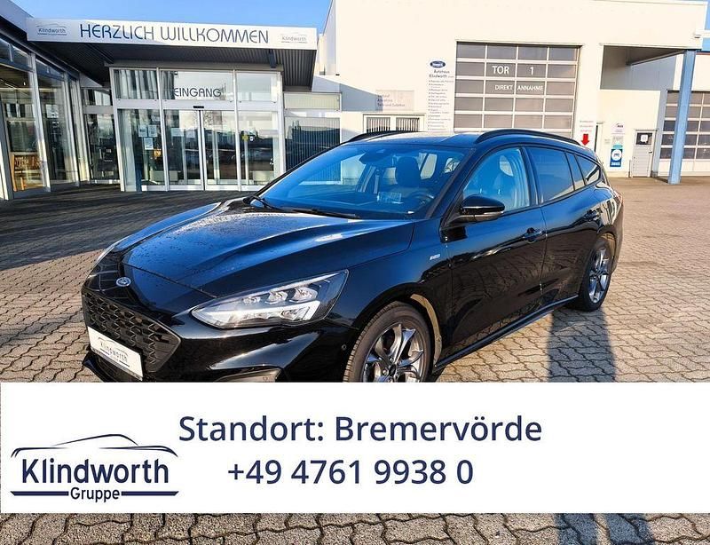 Obsidianschwarz Gebraucht 2020 Ford Focus ST-Line Kombi | 17.950 € (Fairer Preis) - Bild 1/4