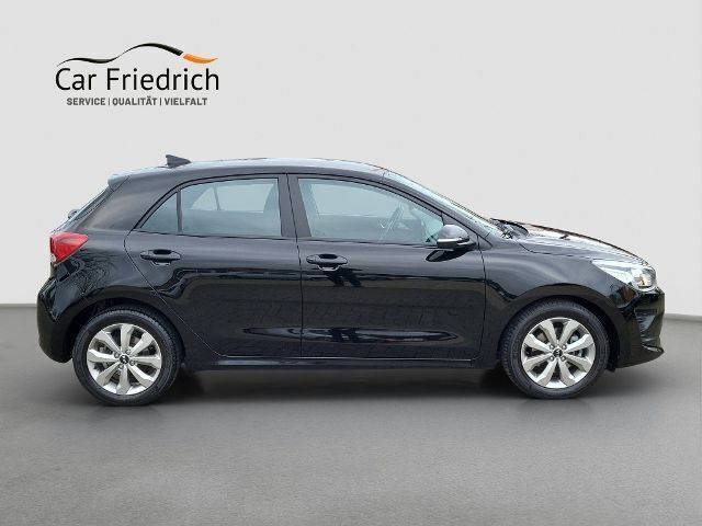 Gebraucht Kia Rio Vision 101 PS (74 kW) 2021 Schwarz ((abp) auroraschwarz met.) (metallic) Limousine