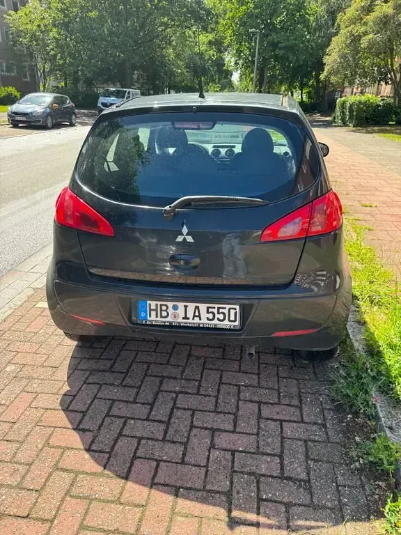 Gebraucht Mitsubishi Colt 95 PS (69 kW) 2007 Schwarz Kleinwagen