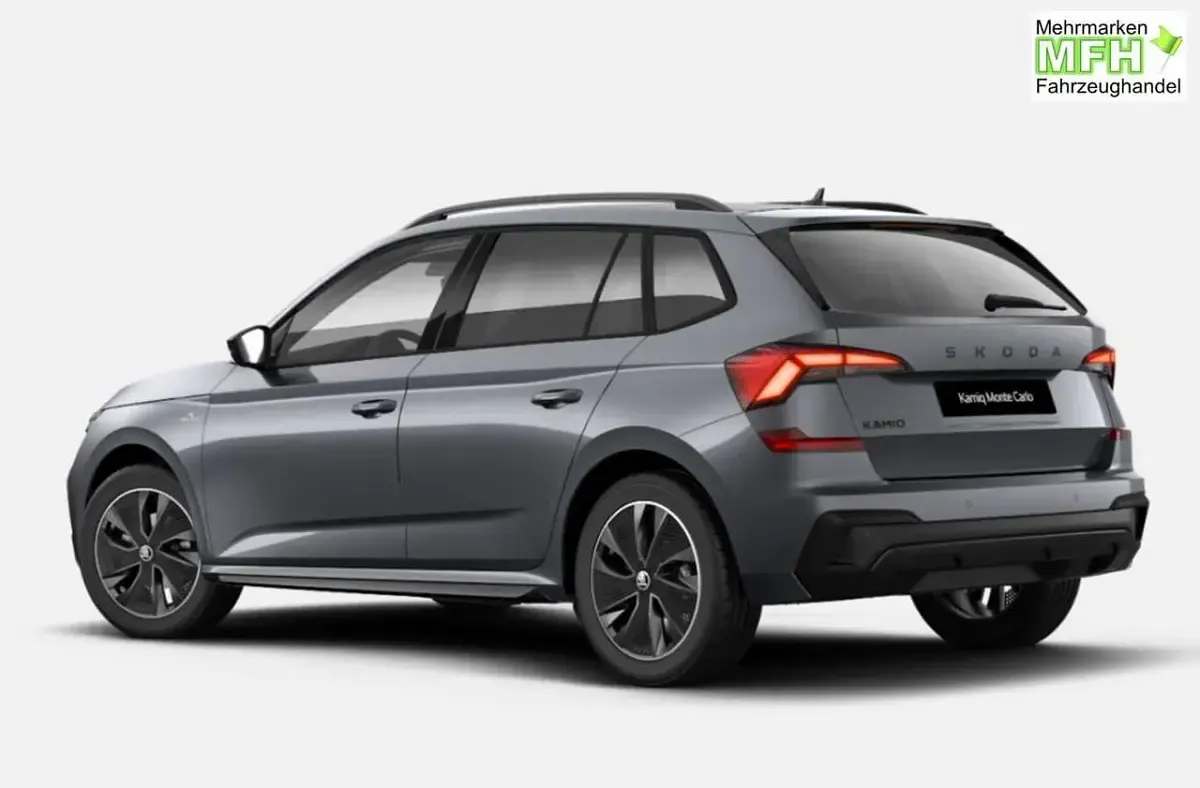 Neu Skoda Kamiq Monte Carlo 150 PS (110 kW) 2026 Blackmagic perleffekt SUV