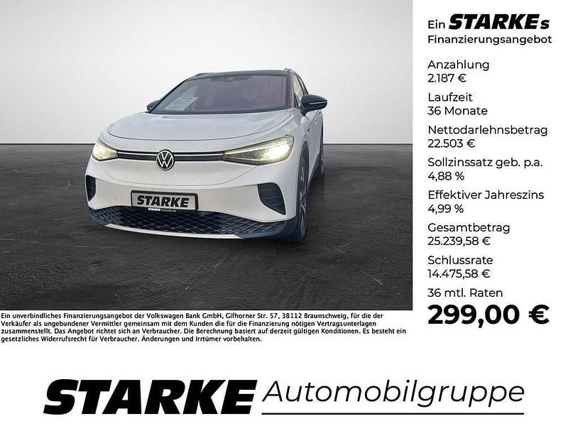 Weiß Gebraucht 2020 VW ID.4 Pro Performance SUV | 24.690 € (Guter Preis) - Bild 1/4