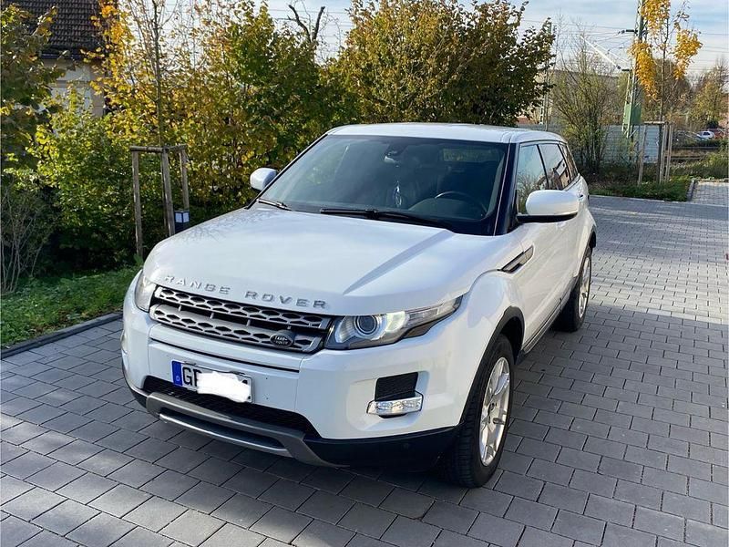 Weiß Gebraucht 2013 Land Rover Range Rover evoque SUV | 12.500 € (Fairer Preis) - Bild 1/4