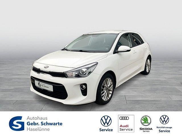Weiß Gebraucht 2019 Kia Rio DREAM-TEAM Edition Limousine | 10.190 € (Fairer Preis) - Bild 1/4