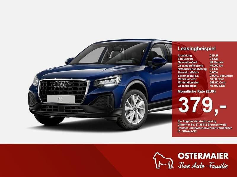 Navarrablau Neu 2025 Audi Q2 Comfort SUV | 31.480 € (Superpreis) - Bild 1/4