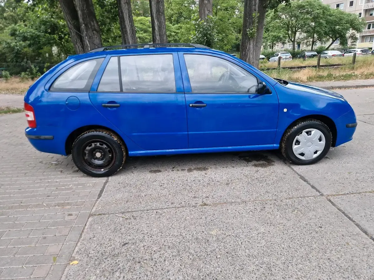 Gebraucht Skoda Fabia 75 PS (55 kW) 2004 Blau Kombi