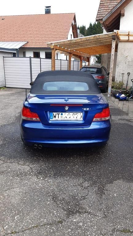 Second-hand BMW 128 234 CP (172 kW) 2008 Albastru Cabrio