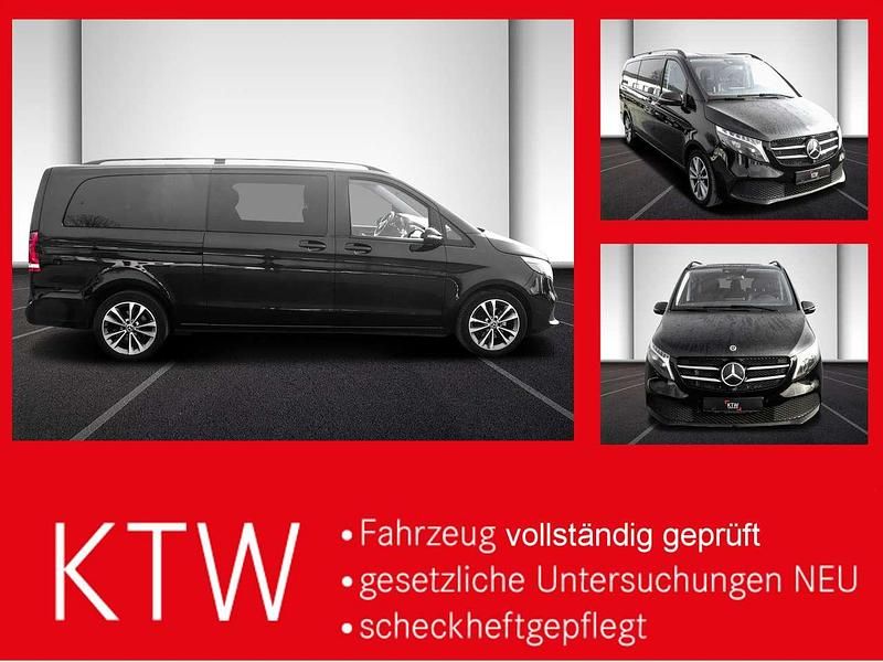 Obsidianschwarz Gebraucht 2023 Mercedes V300 Avantgarde Van / Kleinbus | 62.488 € (Fairer Preis) - Bild 1/4
