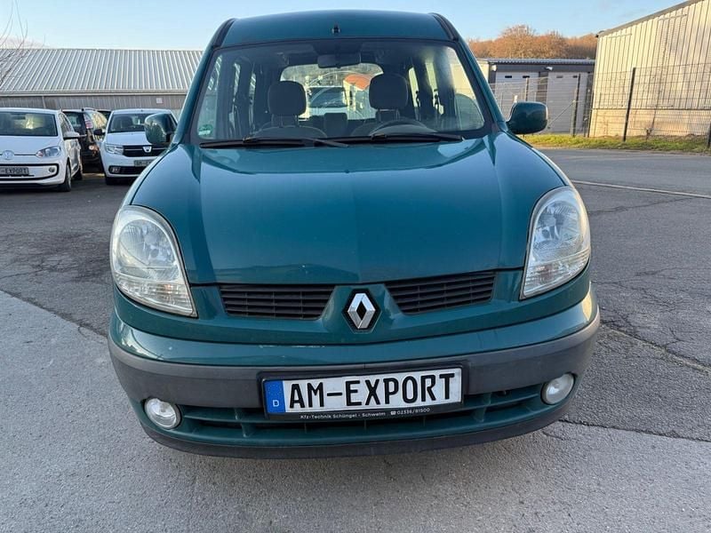 Grün Gebraucht 2005 Renault Kangoo Privilege Kleinwagen | 1.150 € (Guter Preis) - Bild 1/4