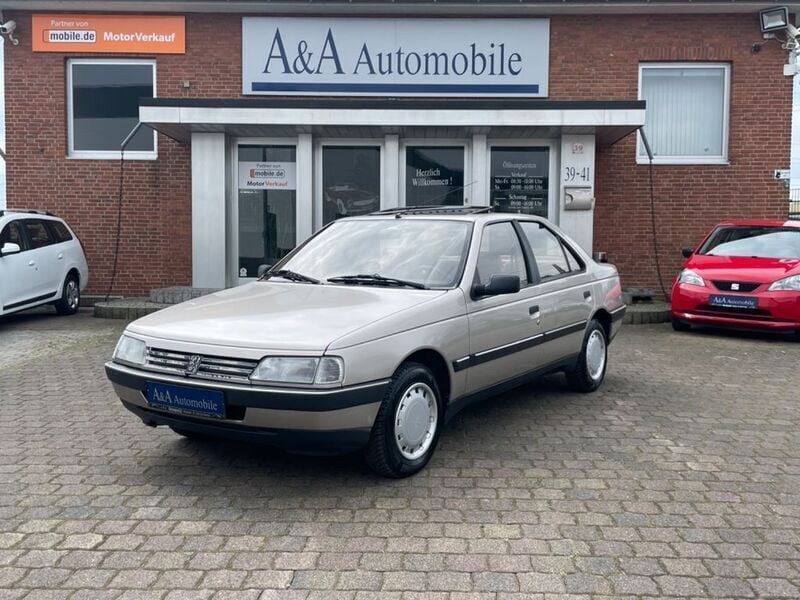Silber Gebraucht 1990 Peugeot 405 Limousine | 2.200 € - Bild 1/4