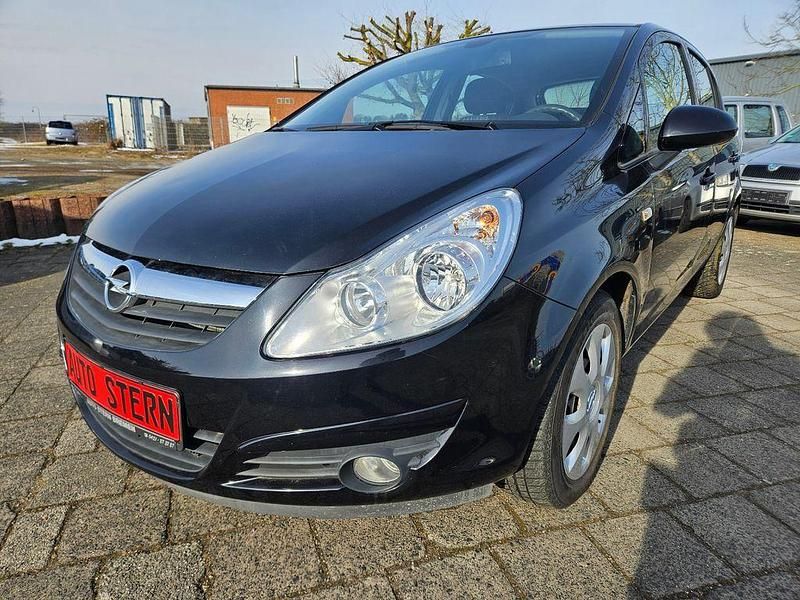 Gebraucht Opel Corsa Edition 80 PS (58 kW) 2010 Schwarz Kleinwagen