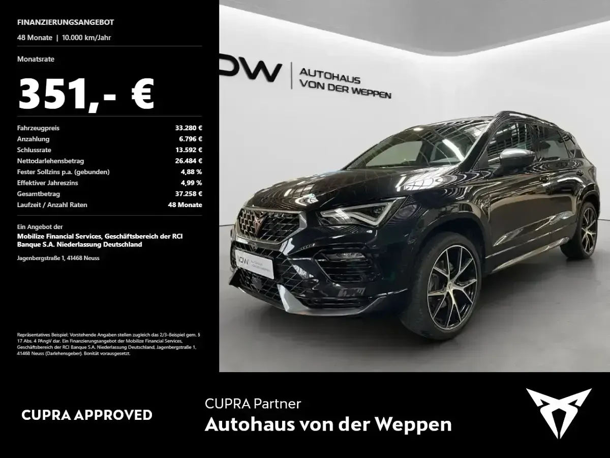 Gebraucht Cupra Ateca 190 PS (139 kW) 2024 SUV