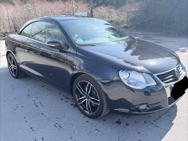 Gebraucht VW Eos Edition 160 PS (117 kW) 2009 Schwarz Cabrio