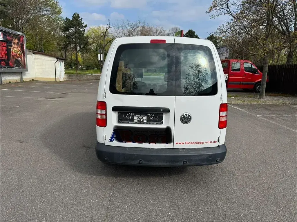 Gebraucht VW Caddy 102 PS (75 kW) 2012 Weiß Van / Kleinbus