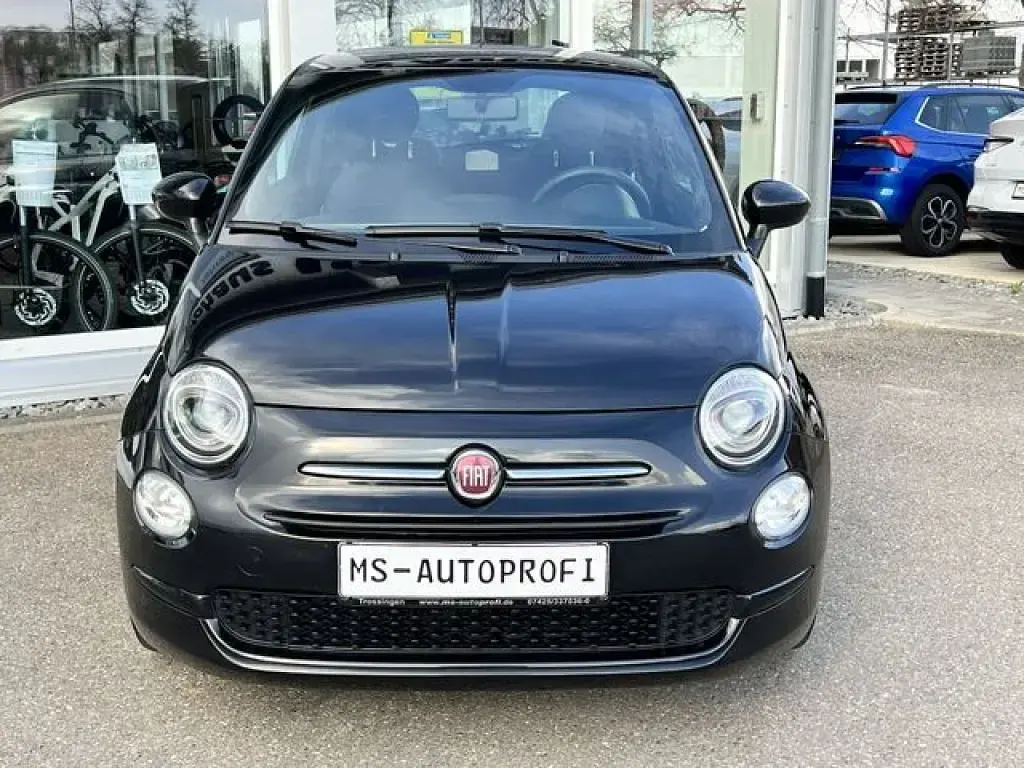 Gebraucht Fiat 500 69 PS (50 kW) 2022 Vesuvio schwarz (metallic) Limousine
