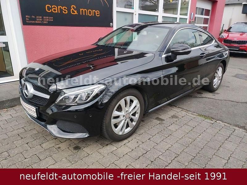 Schwarz Gebraucht 2016 Mercedes C200 Coupé | 19.700 € (Guter Preis) - Bild 1/2
