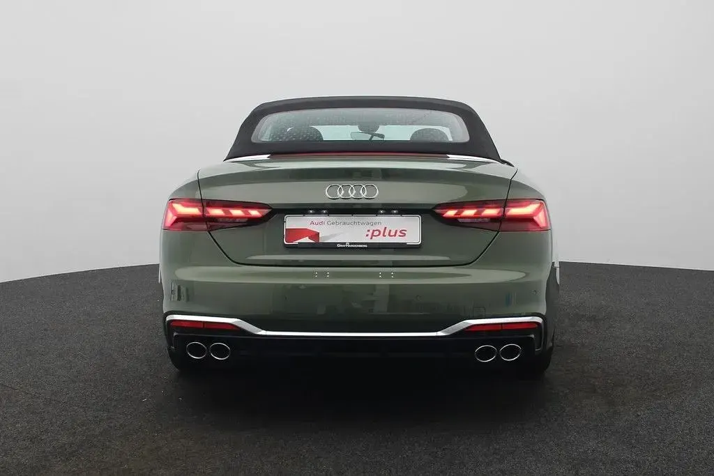 Gebraucht Audi S5 Cabriolet Comfort 354 PS (260 kW) 2024 Distriktgrün metallic Cabrio