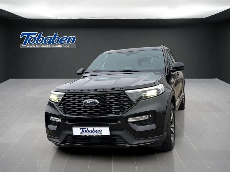 Schwarz Gebraucht 2022 Ford Explorer ST-Line SUV | 41.490 € - Bild 1/4